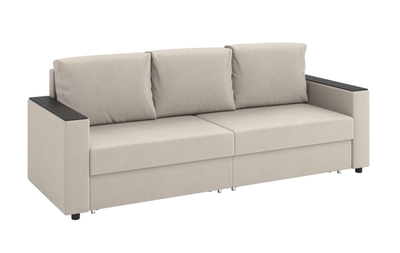 Гермес / Диван - кровать 3-х мест (велюр Parma 6 бежевый)