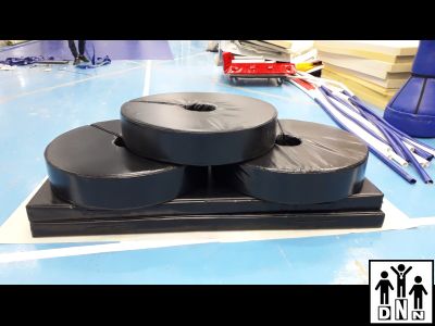 Мат для спуска пожарных по тревоге (диаметр столба 220 мм) DNN