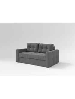 ГРЕЙС МИНИ 120 КОМФОРТ диван VIVALDI 08 (DARK GREY) темно-серый (Софт)
