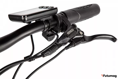 Электровелосипед Eltreco XT 850 Pro серо-зеленый