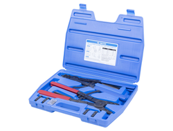 Набор съемников стопорных колец 406 мм, сменные насадки, 11 предметов, кейс KING TONY 45211PP