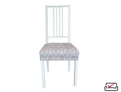 Чехол на сиденье стула Орна Серый (2 шт). ИСПАНИЯ