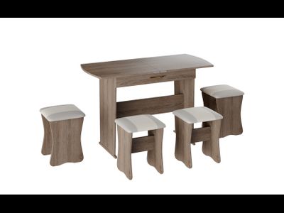 Обеденная группа Тип 2 Дуб( Бонмебель)