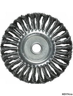 Щетка дисковая крученая для УШМ 125х22