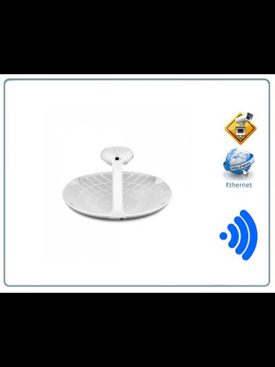 Радиорелейный мост AirFiber 60. Дальность действия до 2 км. До 1 Гбит/с с низкой задержкой Встроенный GPS. (1 шт).