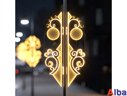 Светодиодная консоль Золотая-2