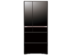 Холодильник Hitachi R-G 690 GU XK, черный кристалл
