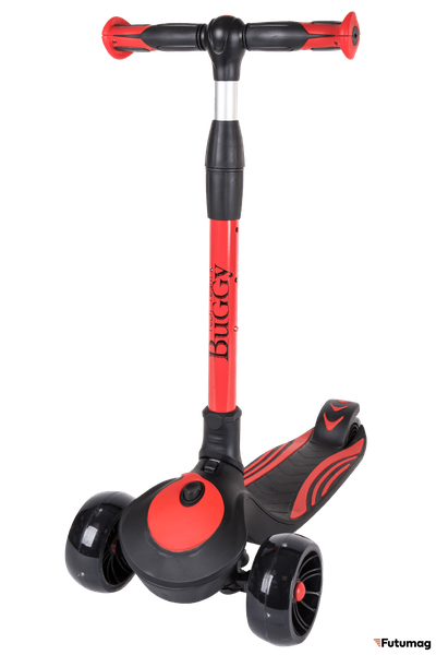 Детский самокат TechTeam Buggy красный