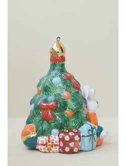 Елка с зайчиком