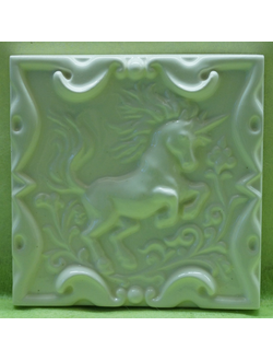 Единорог однотонный (керамическая плитка)