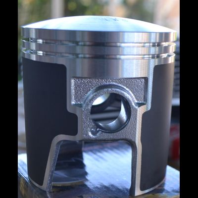 Керамическое покрытие цилиндров и сульфидо-молибденовое покрытие поршней на "Буран"