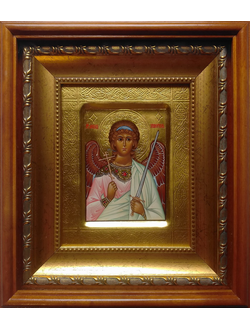 Ангел-Хранитель. Рукописная икона 13х16см в киоте.