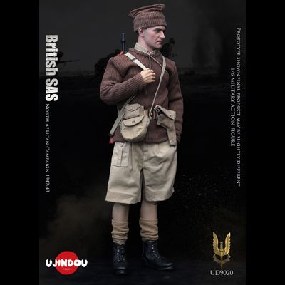 Боец SAS в Северной Африке 1942-1943 г - КОЛЛЕКЦИОННАЯ ФИГУРКА 1/6 WWII BRITISH SAS North African Campaign 1942-43 (UD9020) - UJINDOU