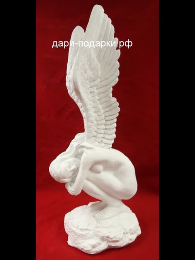 Скульптура ФЕЯ ДОБРА  Приносит добро и счастье в дом! 74*28 см   3 кг    полистоун Россия  4648/028679***