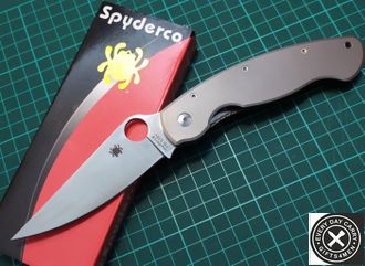 Складной нож Spyderco Military C36 Titanium