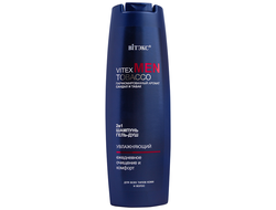Vitex MEN TOBACCO Шампунь & Гель-душ 2в1 для всех типов кожи и волос, 400 мл