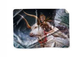 Плед с символикой "Быка" №8