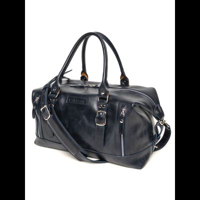 Кожаная дорожная сумка Ravenna Premium blue (арт. 4047-19)