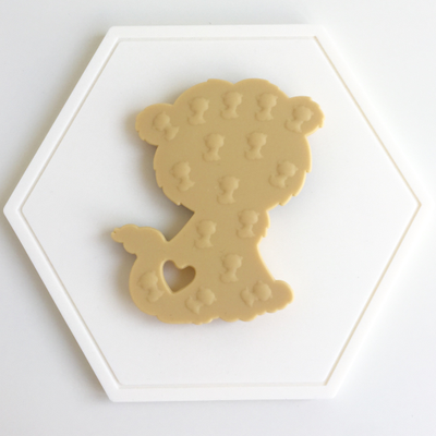 Грызунок из пищевого силикона Лев