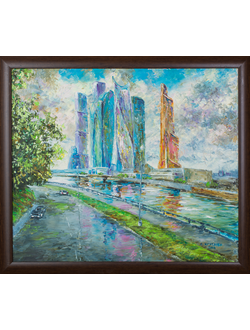 Городской пейзаж Международный Деловой Центр.Москва-Сити Круглова Светлана