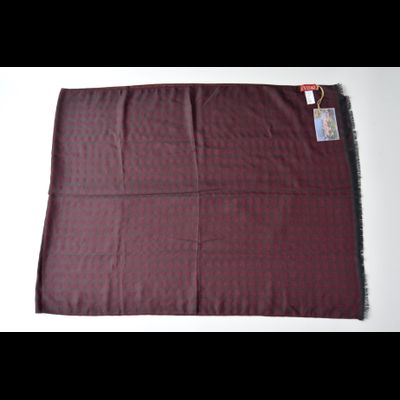 Итальянский платок из хлопка Vizio Италия F 11 бордовый