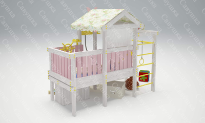 ИГРОВОЙ КОМПЛЕКС - КРОВАТЬ САВУШКА BABY - 6