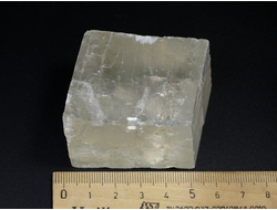 Кальцит оптический, скол по спайности, Бразилия (58*38*30 мм, 141 г) №23544