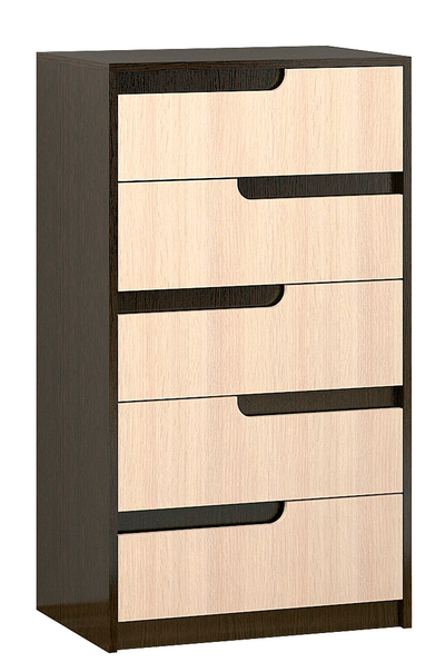 Спальный гарнитур Гавана вариант 1 Дуб молочный (ТЭКС)