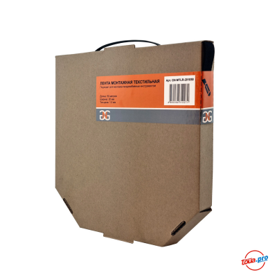 Монтажная лента текстильная в упаковке 50 м