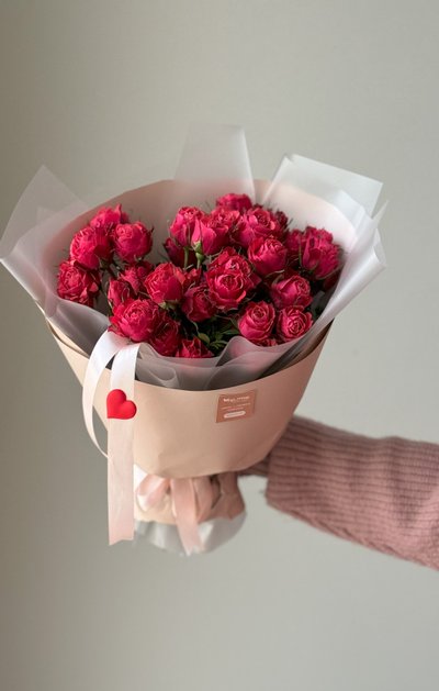 Букет 71 на день влюбленных