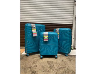 Чемодан маленький Impreza Imperial Полипропилен S Бирюзовый