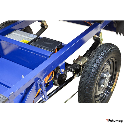 Грузовой электротрицикл Rutrike Партнёр 1500 48V1200W синий