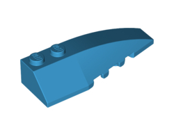 Wedge 6 x 2 Right, Dark Azure (41747 / 6151670)