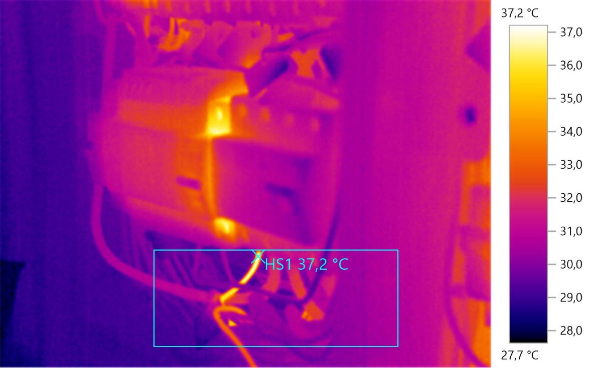 Тепловизионное обследование электрощитовой