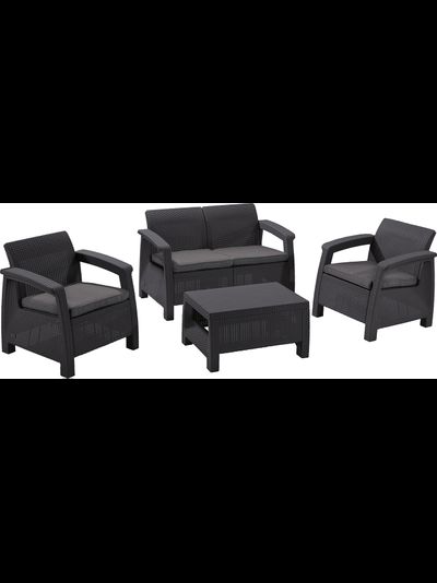 Комплект мебели Корфу сет графит