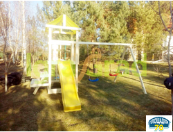 Детская площадка IgraGrad Крафтик со столиком и рукоходом