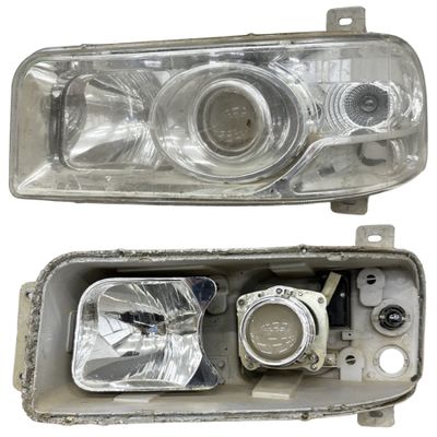 Светодиодные билед линзы для МАЗ (фара Без ДХО) Aozoom Truck Trailer 24 вольта