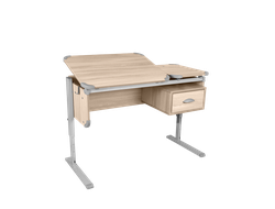 Растущая парта Dami с 5 лет, размер 70(+40)x50x52.5 (до 76.5) СУТ. 29 купить в Воронеже