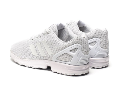 Adidas zx flux triple white sale