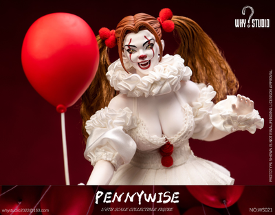 ПРЕДЗАКАЗ - Мисс Пеннивайз ("Оно") - Коллекционная фигурка 1/6 Pennywise (WS021) - WHY STUDIO ?ЦЕНА: 25900 РУБ.?