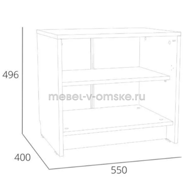 Тумба для обуви Нортон-013.23
