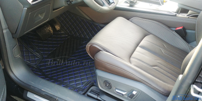 3D коврики в салон Audi A7