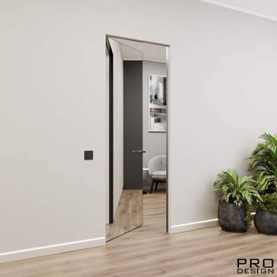 Комплект скрытой двери Pro Design Reverse Glass Зеркало 2900 мм