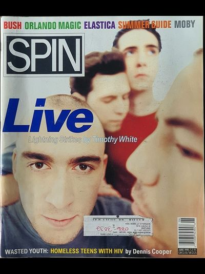 Spin Magazine June 1995 Live Cover, Иностранные музыкальные журналы,, Intpressshop