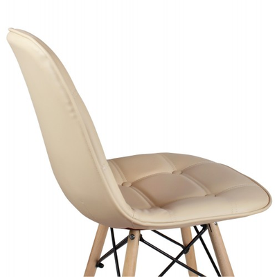 Дизайнерский стул «Квадро», WX-301 (бежевый)