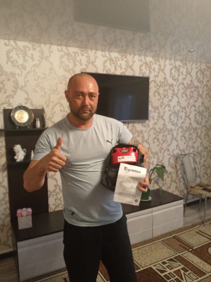 Победитель розыгрыша насоса от магазина Мне лодку!