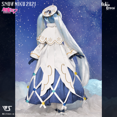 Одежда для куклы Мику Хацунэ (Cloth Dollfie Dream Hatsune Miku Snow 2021)