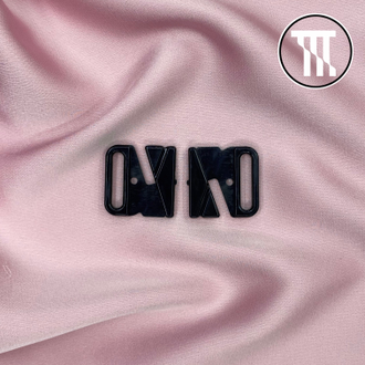 Застежка пластиковая, цв. Черный, шир. 1,8 см