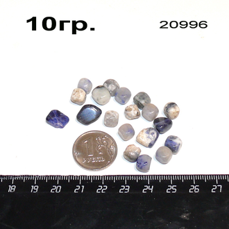 Содалит натуральный арт.20996: россыпь для декорирования