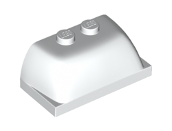 Windscreen 2 x 4 x 1 1/3, White (30841 / 6310243)